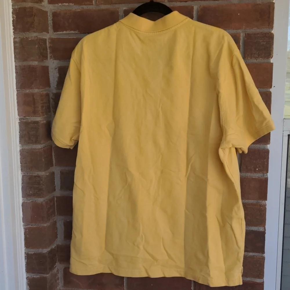 𝅺st. John’s Bay Legacy Polo men’s size XL yellow - Picture 3 of 3